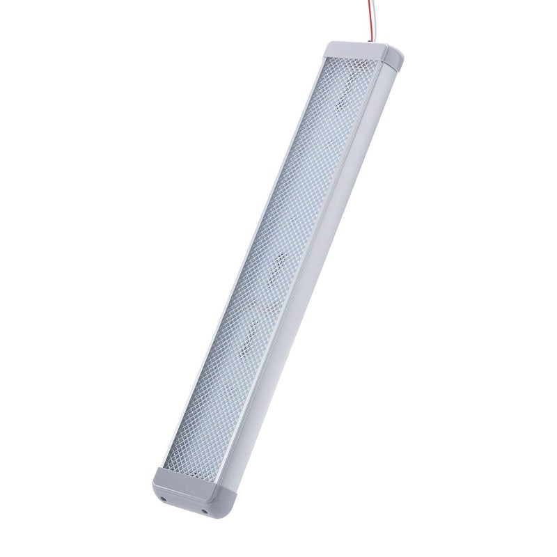 Raycharm RV Enclosed Trailer Interior LED Scene Light, 22.0" x 3.9" Aluminum Housing, 6000K Cool-White Large Spaces Illuminating, High-Output Low Ampere Draw, On/Off Rocker Switch, 12V-24V DC, 1-Pack - Image 4